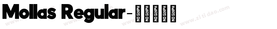 Mollas Regular字体转换